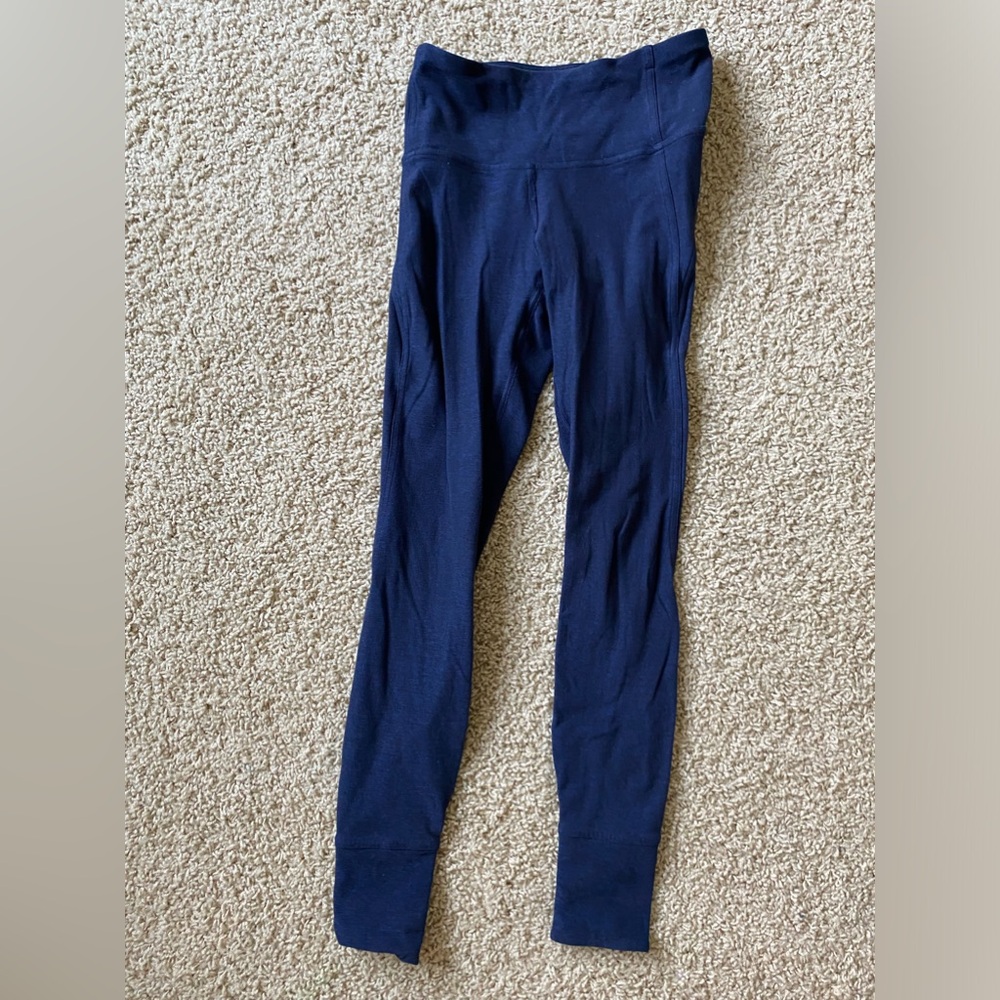 Navy blue lululemon leggings